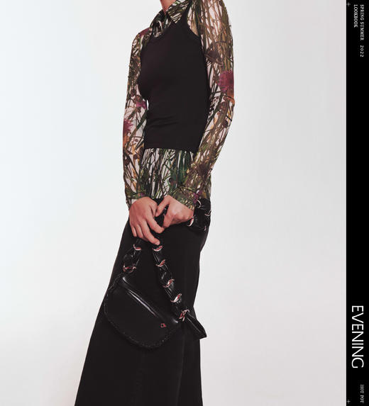 EVENING印花修身衬衫 商品图0