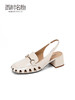 西村名物2022夏季后空粗跟女凉鞋X22AH19841 商品缩略图2