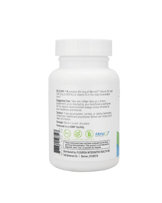 【复合维生素D 5000+K1/K2】D3 5000+K  60粒 两个月剂量 迷你滴丸方便吞服 两个月剂量 针对免疫和骨骼健康  黄金比例  Purecise®️ 商品图8