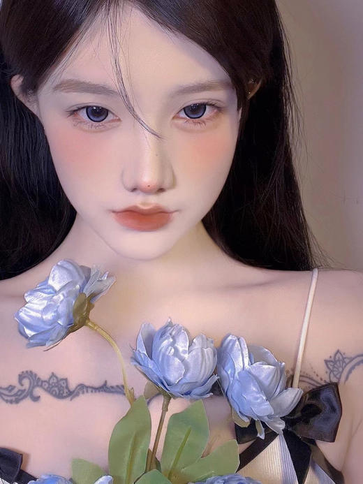 【平价半年抛】玲娜贝贝Beeruscon | 大直径14.5，着色13.7 | 【同品牌多副更划算，选款色板在详情页内，看下面哦】，蓝色狗狗眼美瞳 商品图14