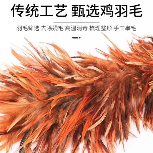 鸡毛掸子鸡毛扫藤条鸡毛扫除尘 家用车用汽车静电扫灰尘超细纤维清洁除尘掸1把 商品图3