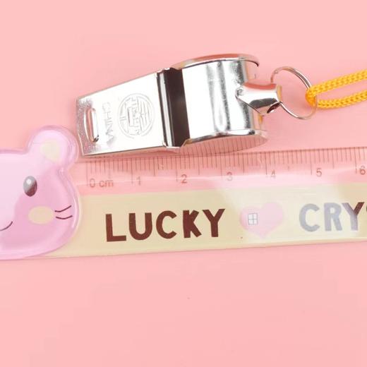 口哨高音儿童训练体育老师专用金属裁判幼儿园玩具户外求生小哨子1个 商品图3