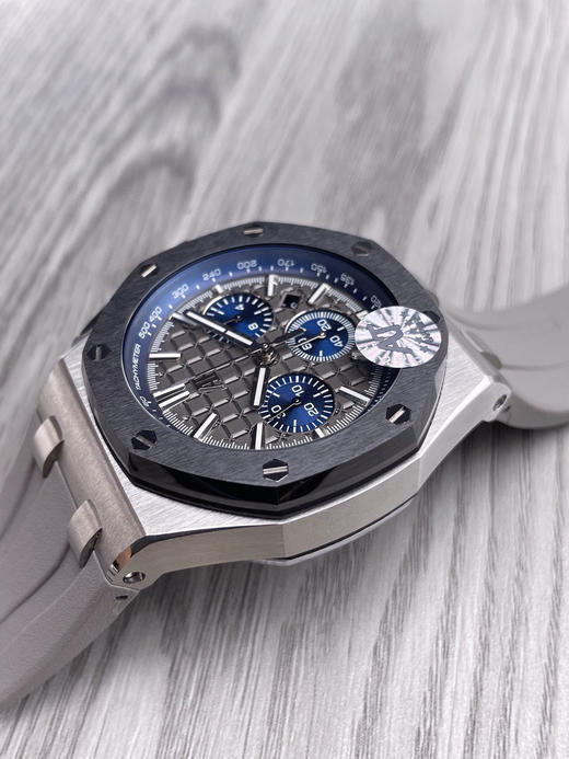 陶瓷圈口 AP 爱彼26420 Audemars Piguet 皇家橡树离岸型 限量多功能计时机械腕表 商品图5