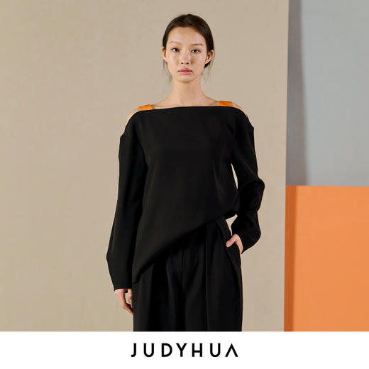 JUDYHUA 肩部镂空设计上衣 商品图0