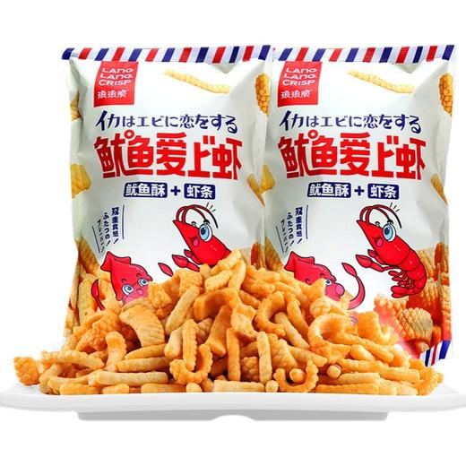 琅琅脆鱿鱼爱上虾30g*10包小鱼小虾 商品图0