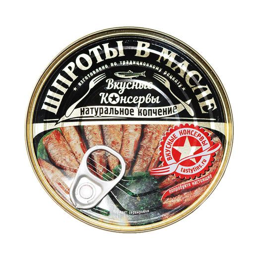 【中欧班列精选】俄罗斯进口油浸波罗的海熏制小鲱鱼罐头即食品下酒菜熏鱼肉160g 商品图4