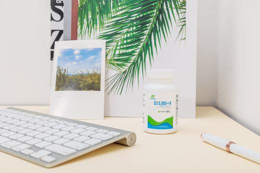 【复合维生素D 5000+K1/K2】D3 5000+K  60粒 两个月剂量 迷你滴丸方便吞服 两个月剂量 针对免疫和骨骼健康  黄金比例  Purecise®️ 商品图3