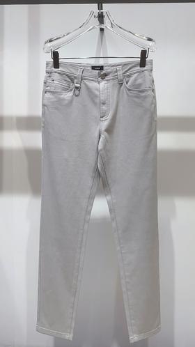 【1F】RARE威雅 | 22春夏 新款浅灰色斯文款牛仔裤 布面精致的斜纹挺阔提气 男士牛仔裤