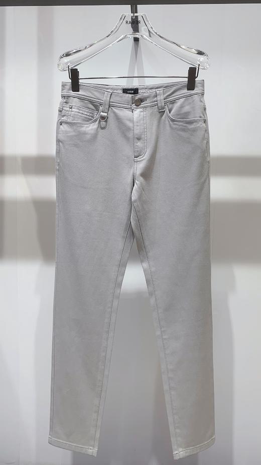 【1F】RARE威雅 | 22春夏 新款浅灰色斯文款牛仔裤 布面精致的斜纹挺阔提气 男士牛仔裤 商品图0