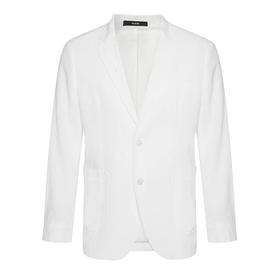 【1F】RARE威雅 | 22春夏 新款白色不规则线条提花单西 男士休闲西服