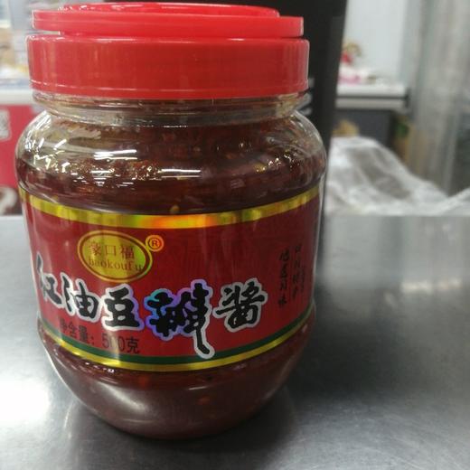 豪口福红油豆瓣酱500克 商品图0
