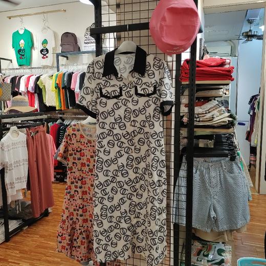 女印花连衣裙 商品图0