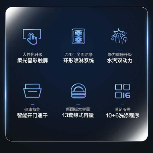 海尔（Haier）洗碗机 EYW132286BWDU1 商品图1