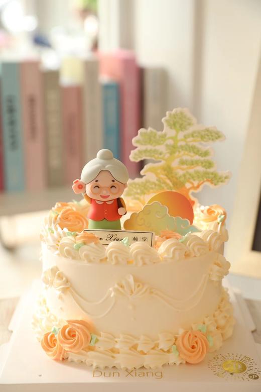 「会员专享特惠」复古蛋糕-松乔贵寿 商品图0