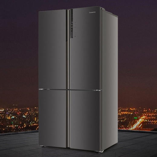卡萨帝（202587）（Casarte）（202587）冰箱650升十字对开门独立三系统极致灰自由嵌入式变频风冷无霜杀菌 BCD-650WLCTD79G3U1 商品图0