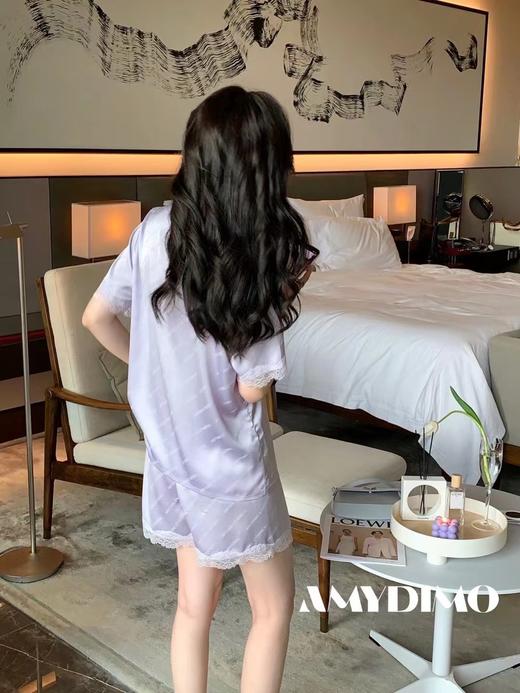 AMYDIMO遇夏女士家居睡衣两件套 居家外穿两用家居服 商品图4