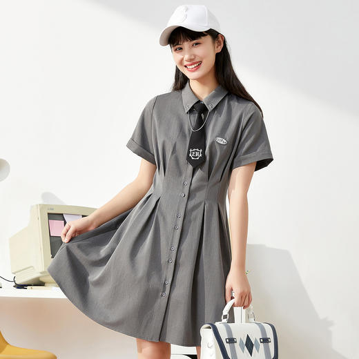 ZIHAN紫涵纯色衬衫裙Z2Z04AS265 商品图5