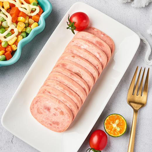 秋林里道斯 经典火腿午餐肉肠320g即食速食食材午餐肉 商品图3