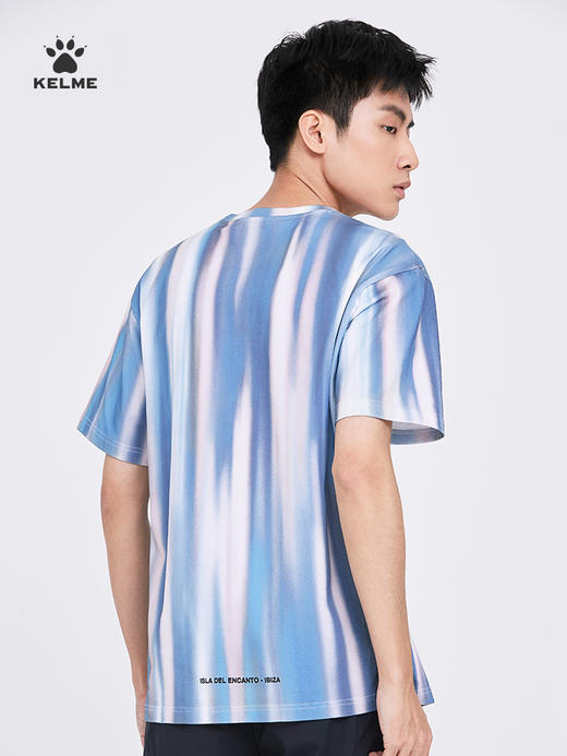 KELME卡尔美短袖T恤男夏季半袖透气宽松百搭冰感圆领运动体恤衫6227TX1013 商品图2