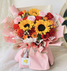 【最美赞歌】向日葵➕康乃馨➕玫瑰时尚大花束 商品缩略图0