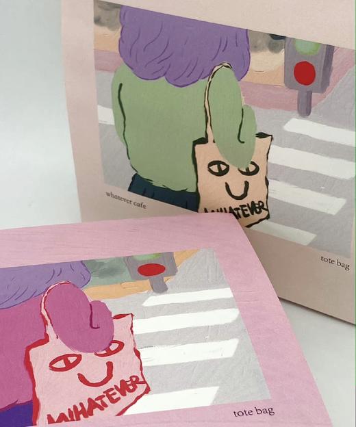 whatever『帆布袋』 商品图2