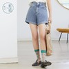 ZIHAN紫涵翻边牛仔短裤Z2Z04BS329 商品缩略图1