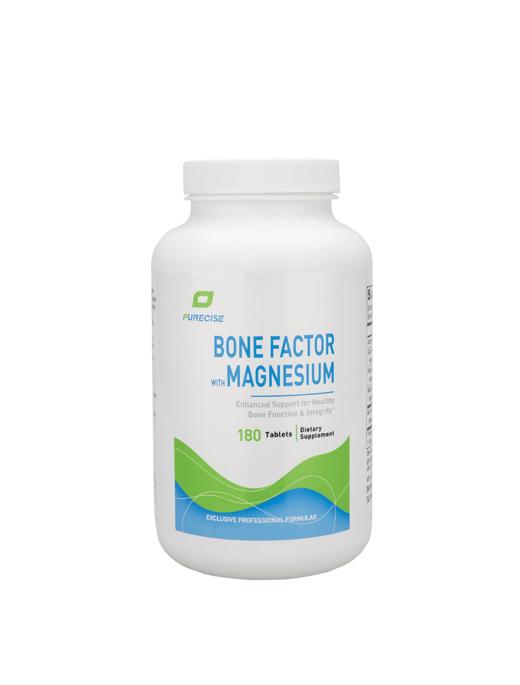 【新版本新片剂-专利钙镁骨骼因子片剂】Bone Factor with Magnesium 180片两个月剂量  白色片剂 MCHC天然专利微晶钙 三合一镁元素 骨骼健康  Purecise®️倍赛思 商品图7