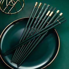 黑金墨绿简约筷