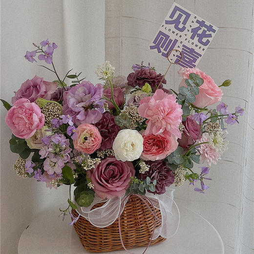    见花则喜 · 花篮 商品图0
