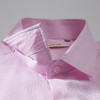 【专柜同款】罗蒙男士粉色衬衫纯色百搭休闲商务新郎结婚衬衣 商品缩略图2