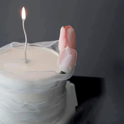 【郁金香蛋糕】郁金香优雅的气质，无尽的爱，献给最爱的人！ 商品图0