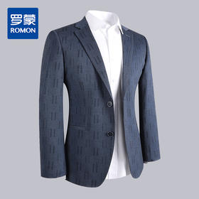 罗蒙春季男士小西装外套男青年商务休闲舒适弹力单西服上衣外套男