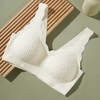 黛唯梵2022新款无痕蕾丝内衣女简约纯色背心式气质无钢圈美背文胸女 商品缩略图1