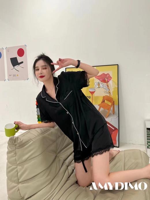 AMYDIMO遇夏女士家居睡衣两件套 居家外穿两用家居服 商品图7