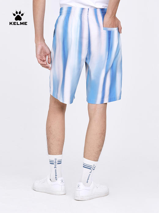 KELME卡尔美扎染梭织五分裤男2022夏季新款海边度假宽松休闲短裤6227DK1009 商品图2