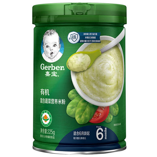 嘉宝(Gerber)有机米粉系列婴儿辅食 商品图1