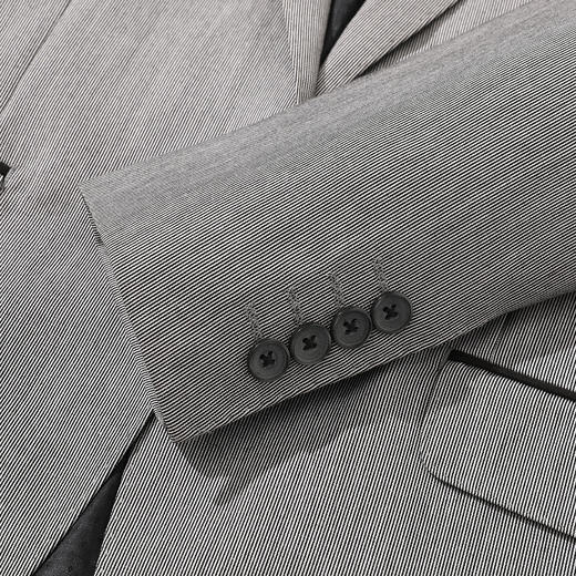 【专柜断码清仓】罗蒙西服套装男士商务休闲新郎结婚礼服套装 商品图4