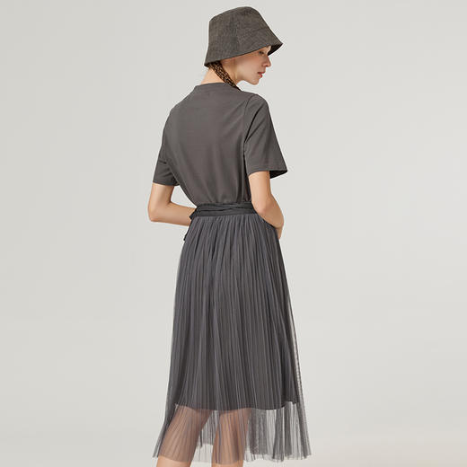 Famecoco范可儿休闲时尚套装女夏款减龄俏皮小清新两件套F223EA009 商品图2