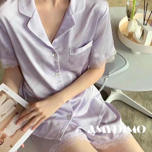 AMYDIMO遇夏女士家居睡衣两件套 居家外穿两用家居服 商品图3