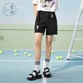 ZIHAN紫涵机能牛仔短裤Z2Z05HS641