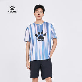 KELME卡尔美短袖T恤男夏季半袖透气宽松百搭冰感圆领运动体恤衫6227TX1013