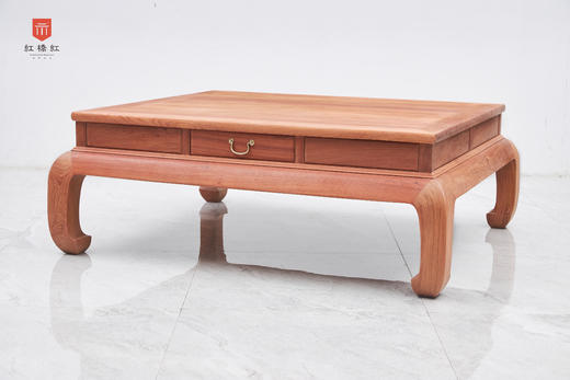 红桥红  家具严选  缅甸花梨（大果紫檀）【弯腿 三围攒框素板 223沙发六件套】 商品图7