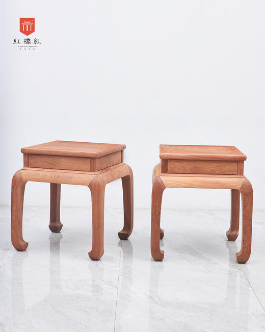 红桥红  家具严选  缅甸花梨（大果紫檀）【弯腿 三围攒框素板 223沙发六件套】 商品图9