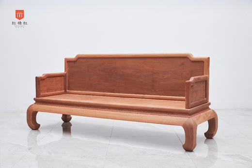 红桥红  家具严选  缅甸花梨（大果紫檀）【弯腿 三围攒框素板 223沙发六件套】 商品图3