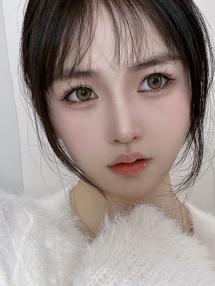 SERLTYCA年抛隐形眼镜 青木米灰14.0mm 1副/2片-VVCON美瞳商城15