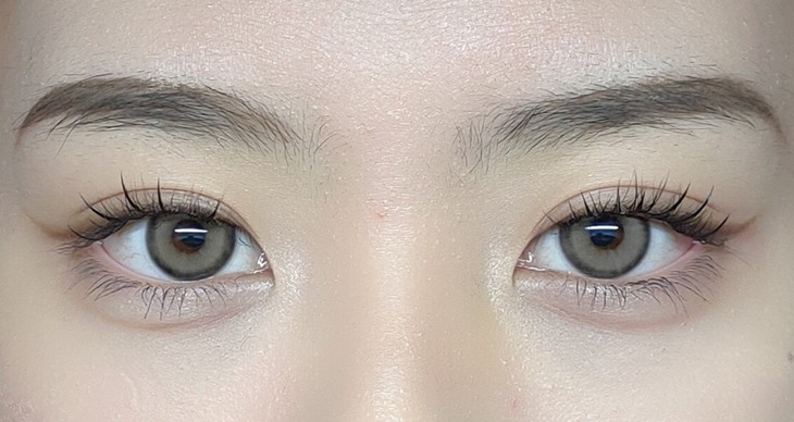SERLTYCA年抛隐形眼镜 青木米灰14.0mm 1副/2片-VVCON美瞳商城8