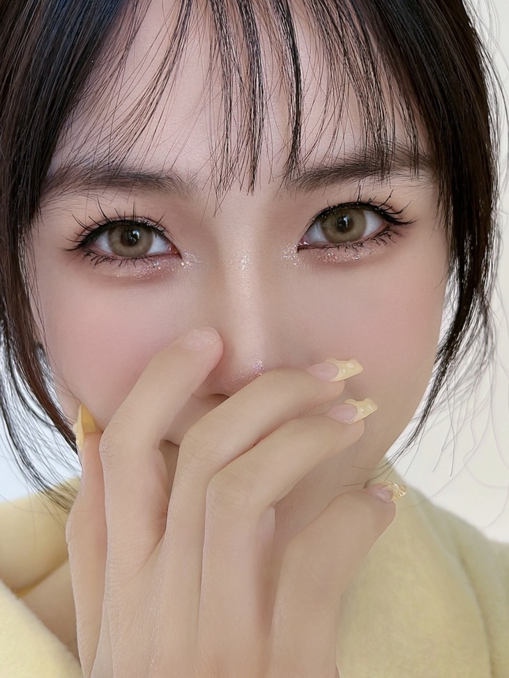 SERLTYCA年抛隐形眼镜 青木浅驼14.0mm 1副/2片-VVCON美瞳商城28