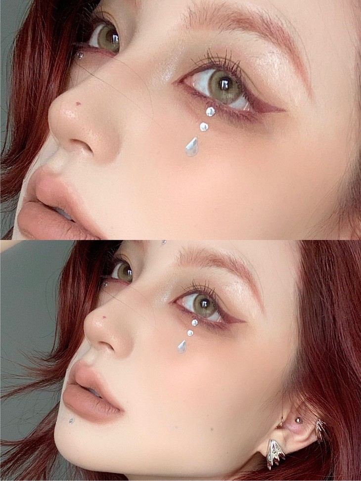 SERLTYCA年抛隐形眼镜 青木浅驼14.0mm 1副/2片-VVCON美瞳商城32