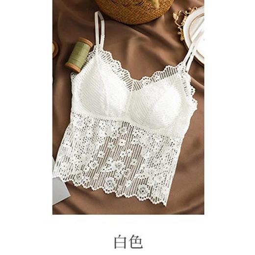 买一送一！【法式露背文胸】2022夏季美背蕾丝内衣法式露背文胸无钢圈裹胸抹胸性感蝴蝶小吊带 商品图3