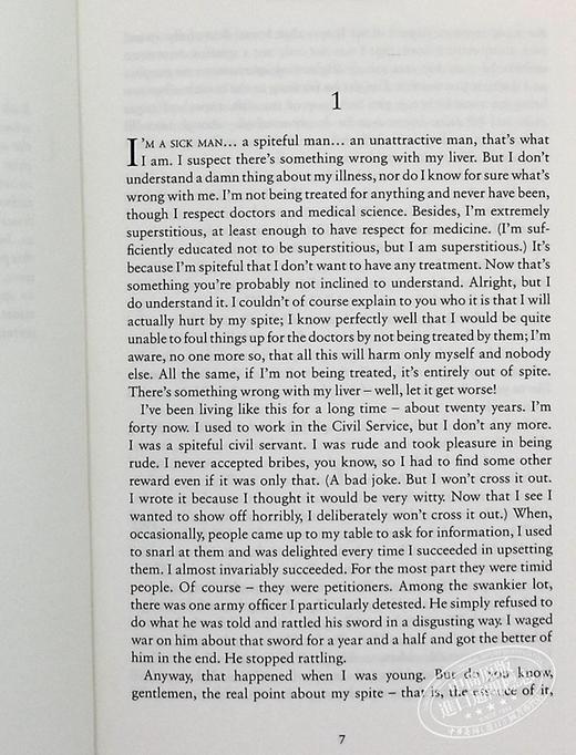 【中商原版】陀思妥耶夫斯基：地下室手记 英文原版 Alma Classics: Notes from Underground 世界经典名著 Fyodor Dostoevsky 商品图4